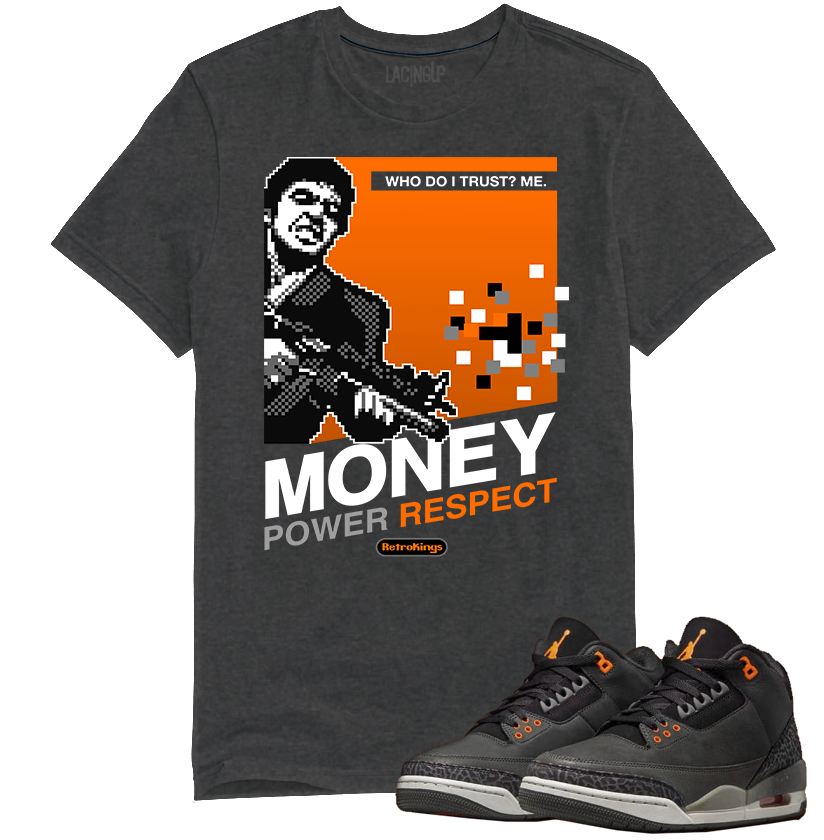 Jordan 3 Fear mpr dark heather tee-Lacing Up