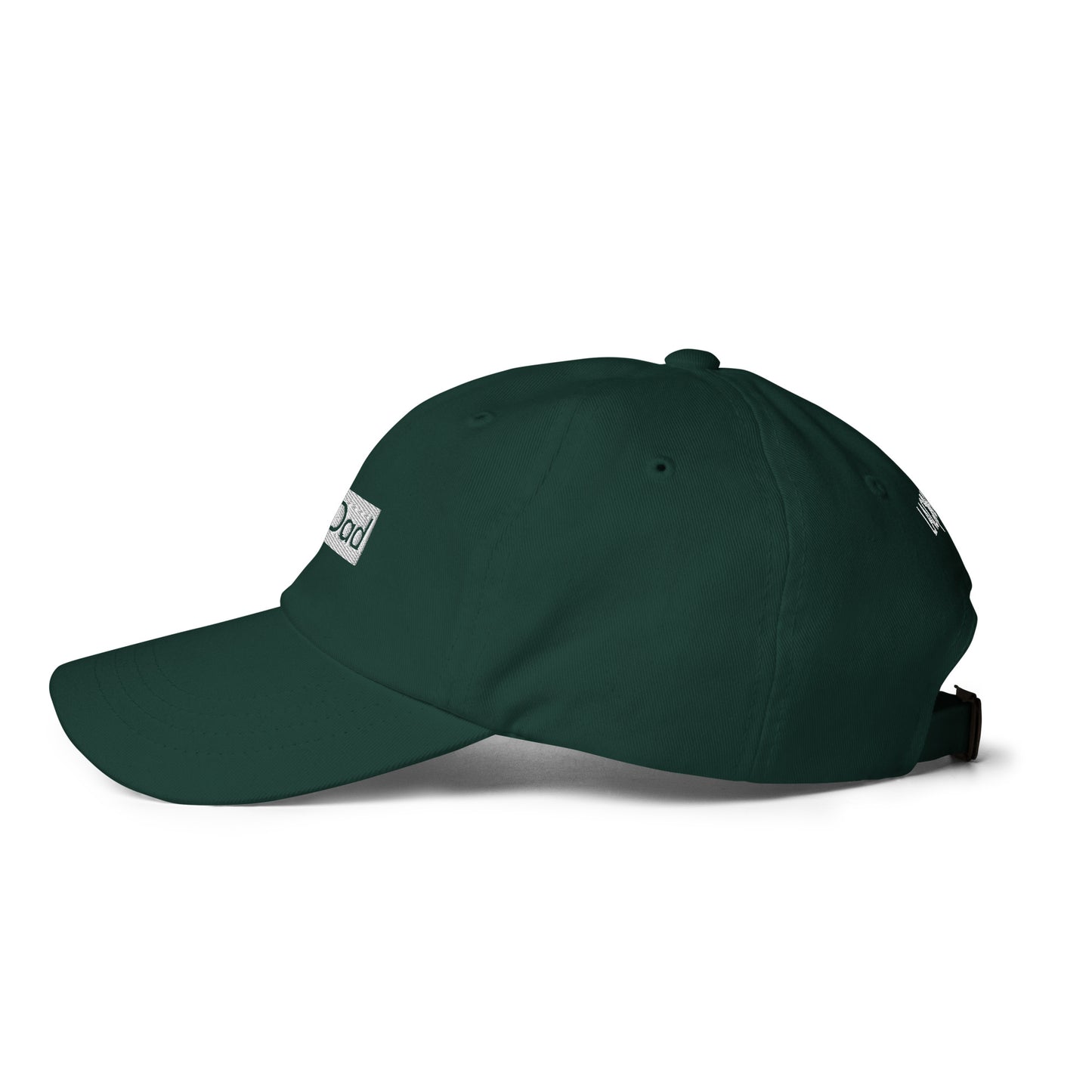 Girl Dad Green Dad Strap back hat