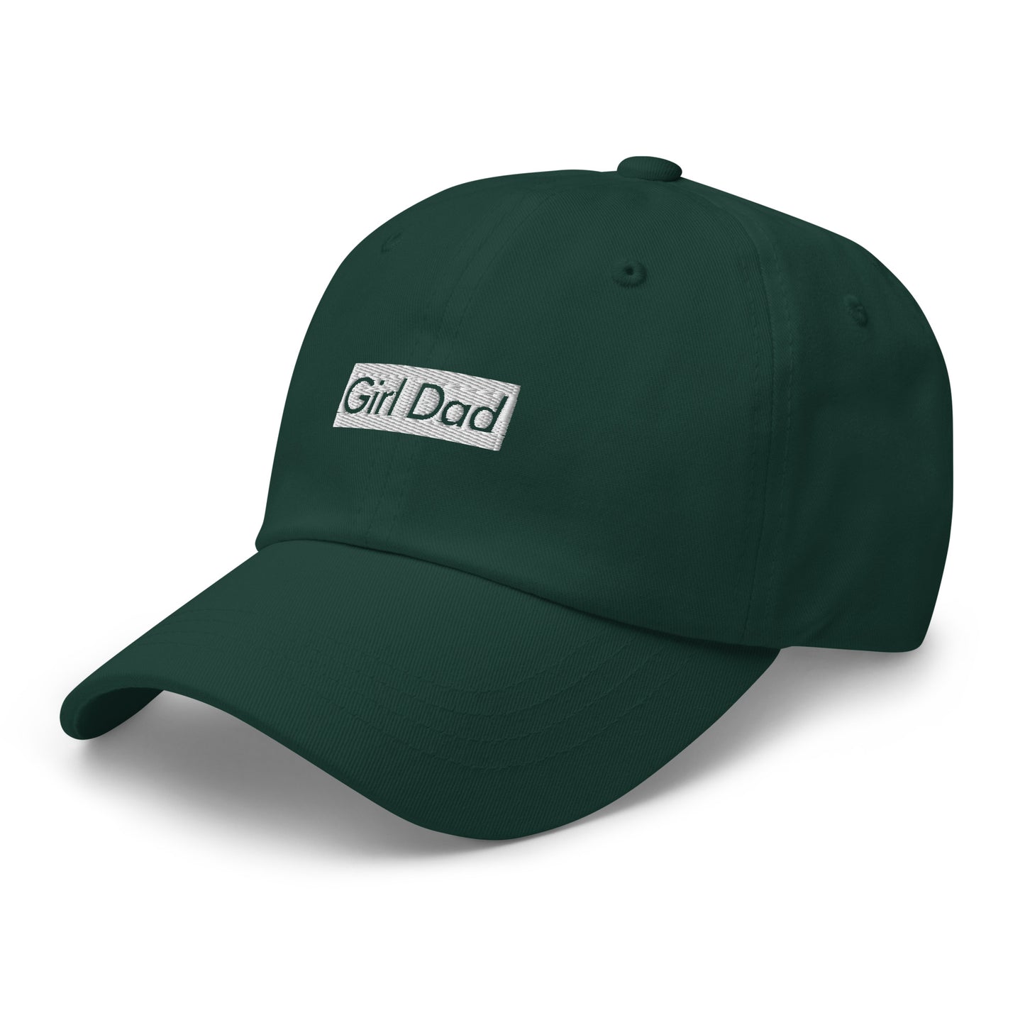Girl Dad Green Dad Strap back hat