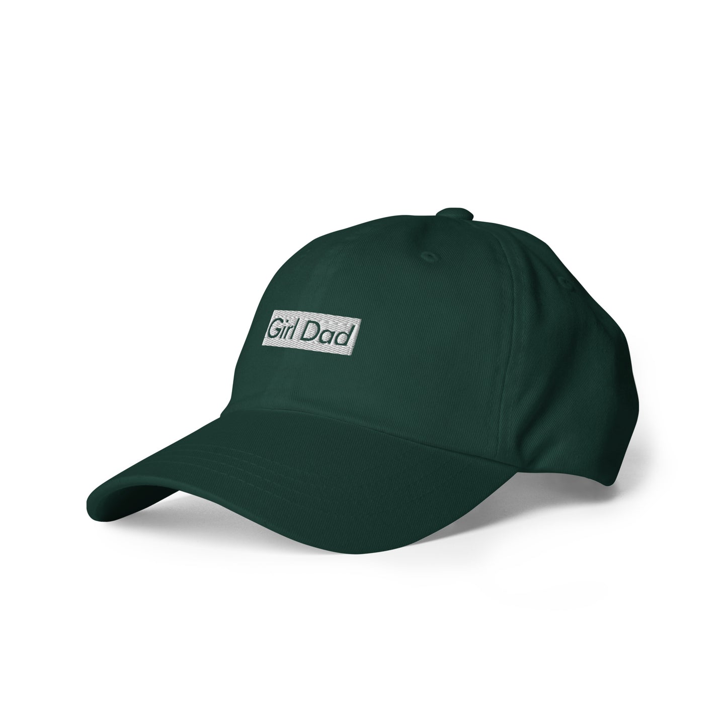 Girl Dad Green Dad Strap back hat