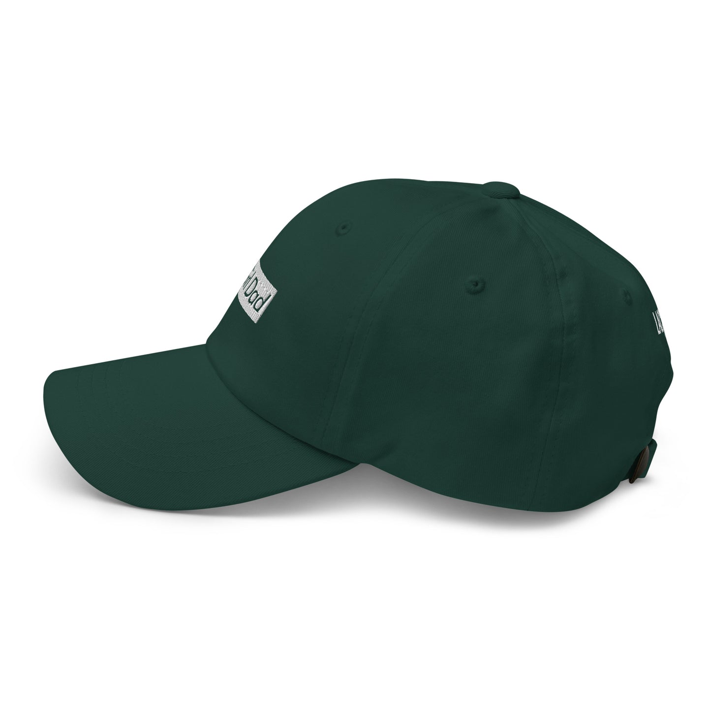 Girl Dad Green Dad Strap back hat