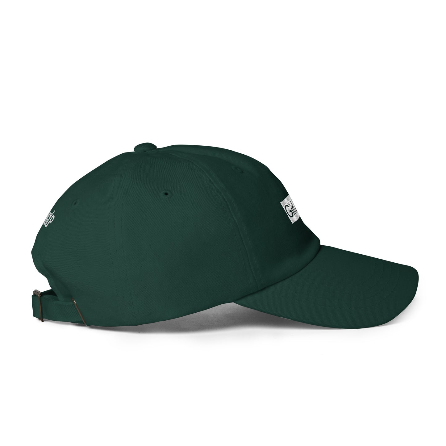 Girl Dad Green Dad Strap back hat