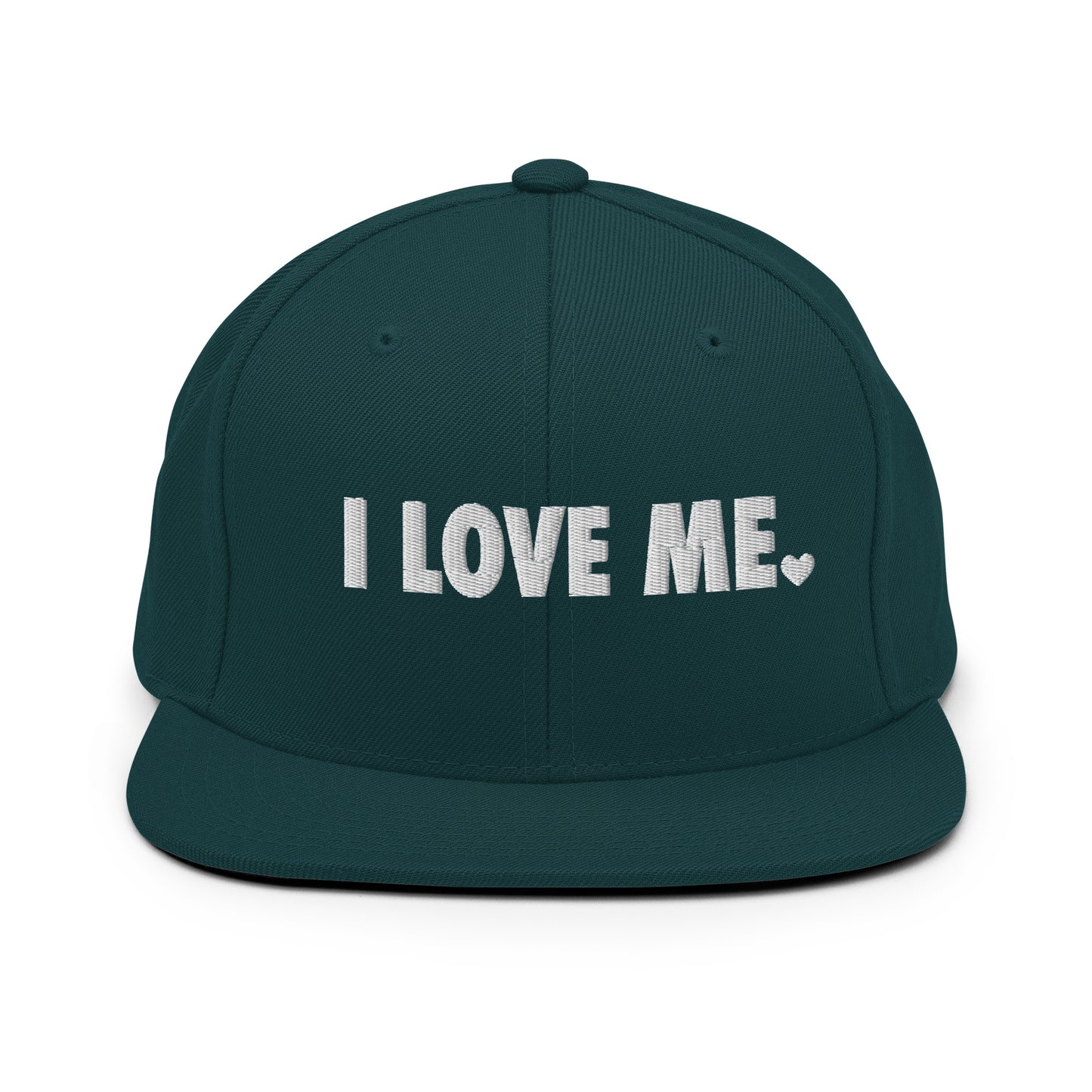 I love me Green Snapback Hat
