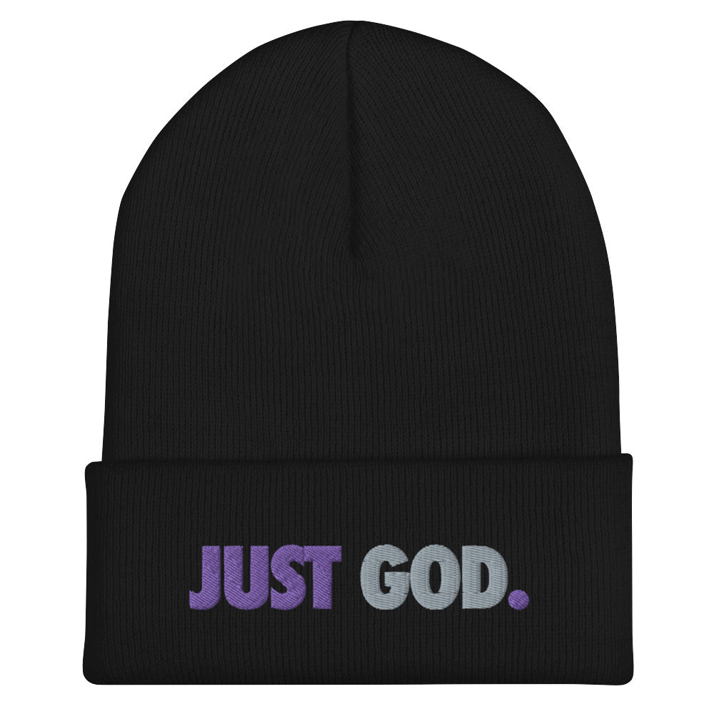 Just God Cuffed Beanie