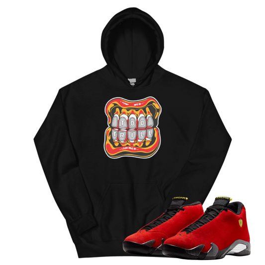 Jordan 14 ferrari Matching hoodie Outfit