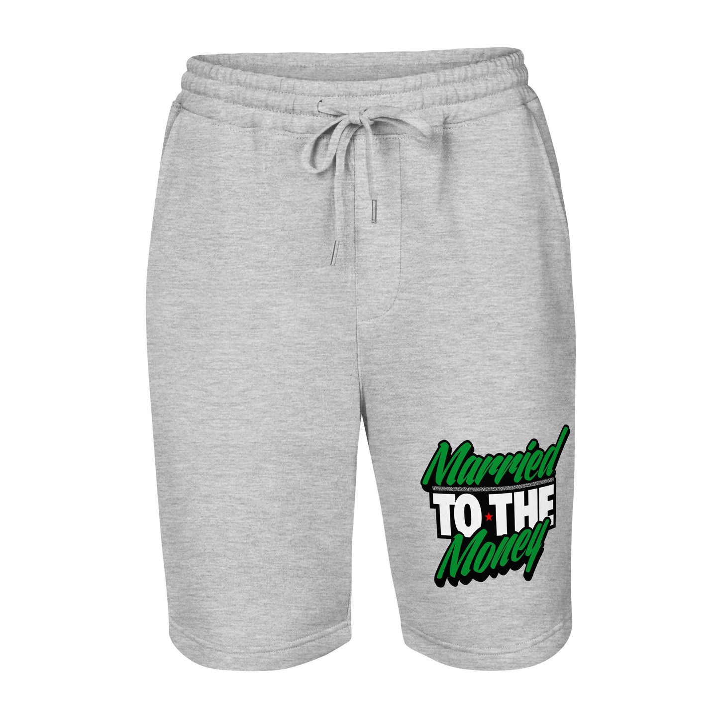 Married to money Men's grey shorts