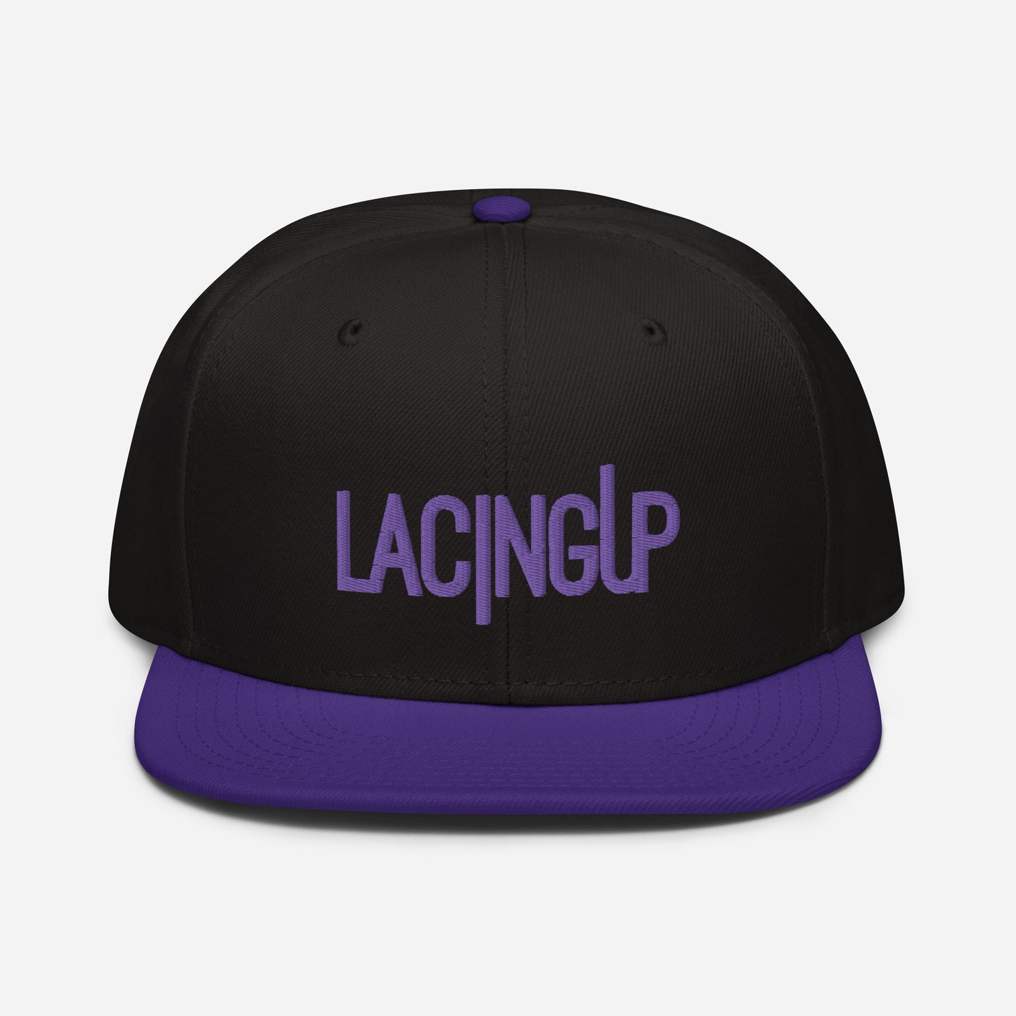 Lacing Up Snapback Hat