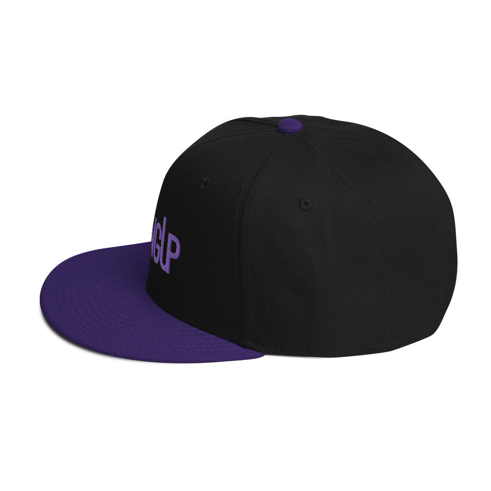 Lacing Up Snapback Hat