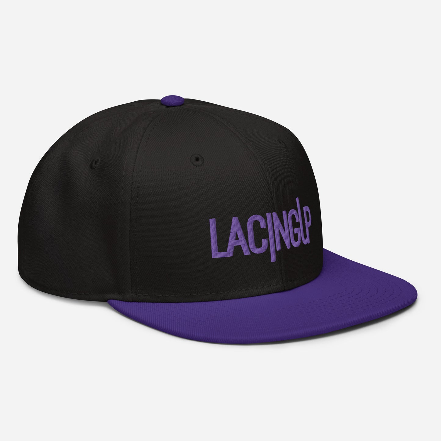 Lacing Up Snapback Hat