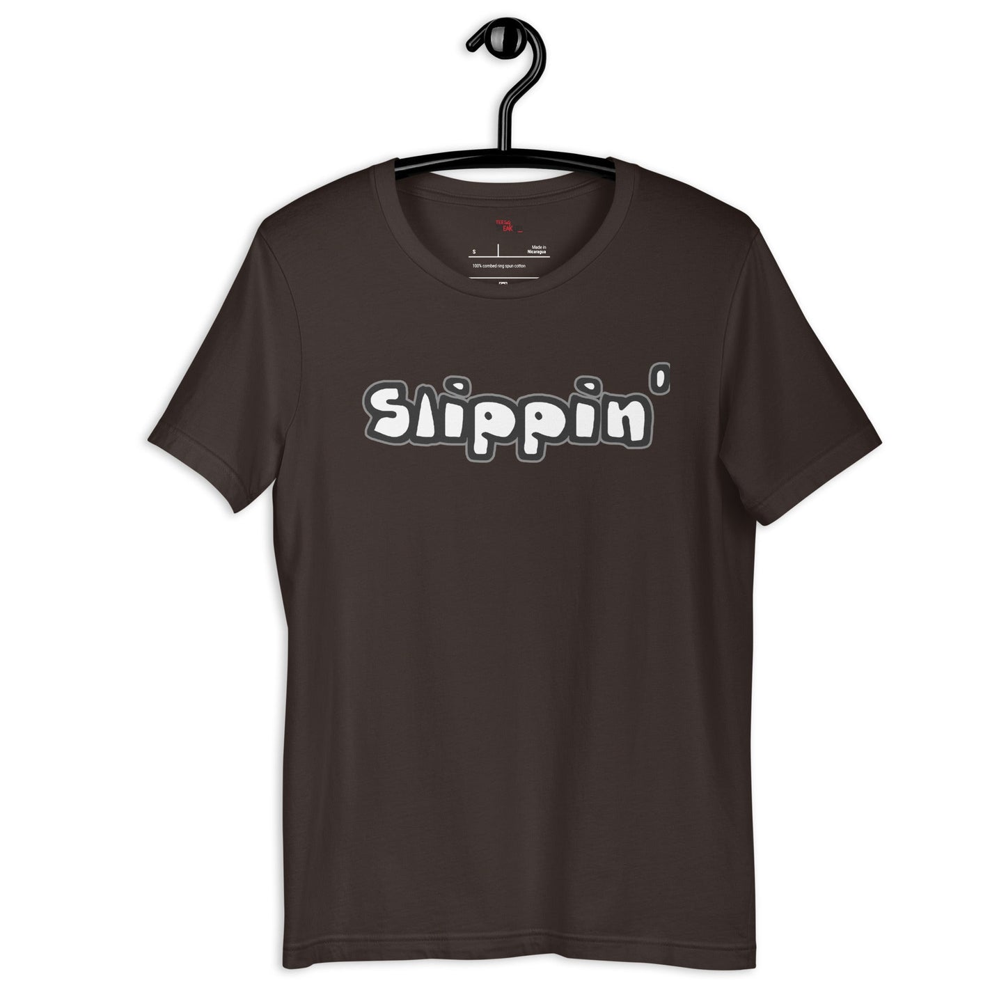 Jordan 1 low mocha slippin brown t-shirt