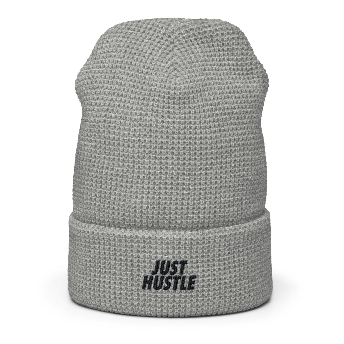 Just Hustle Waffle beanie