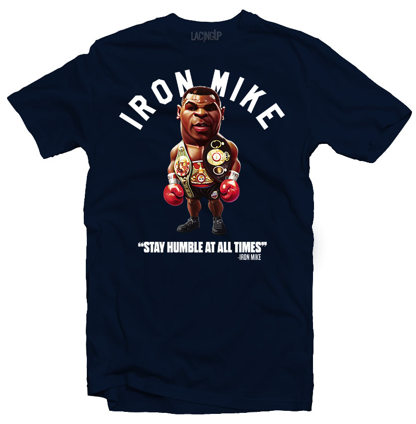 Iron Mike Navy Tee - SneakerOutfits