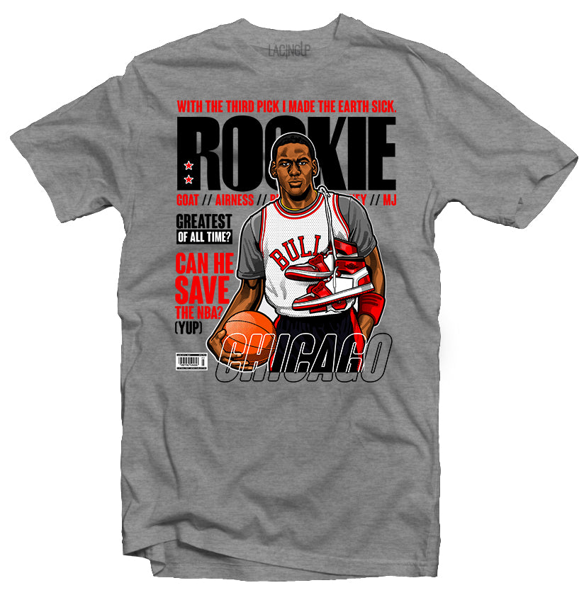 Rookie Grey Tee - SneakerOutfits