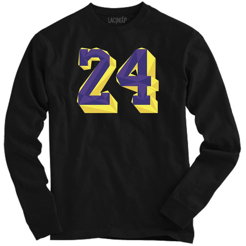 Remembering Mamba black Long sleeve t-shirt-Lacing Up - SneakerOutfits