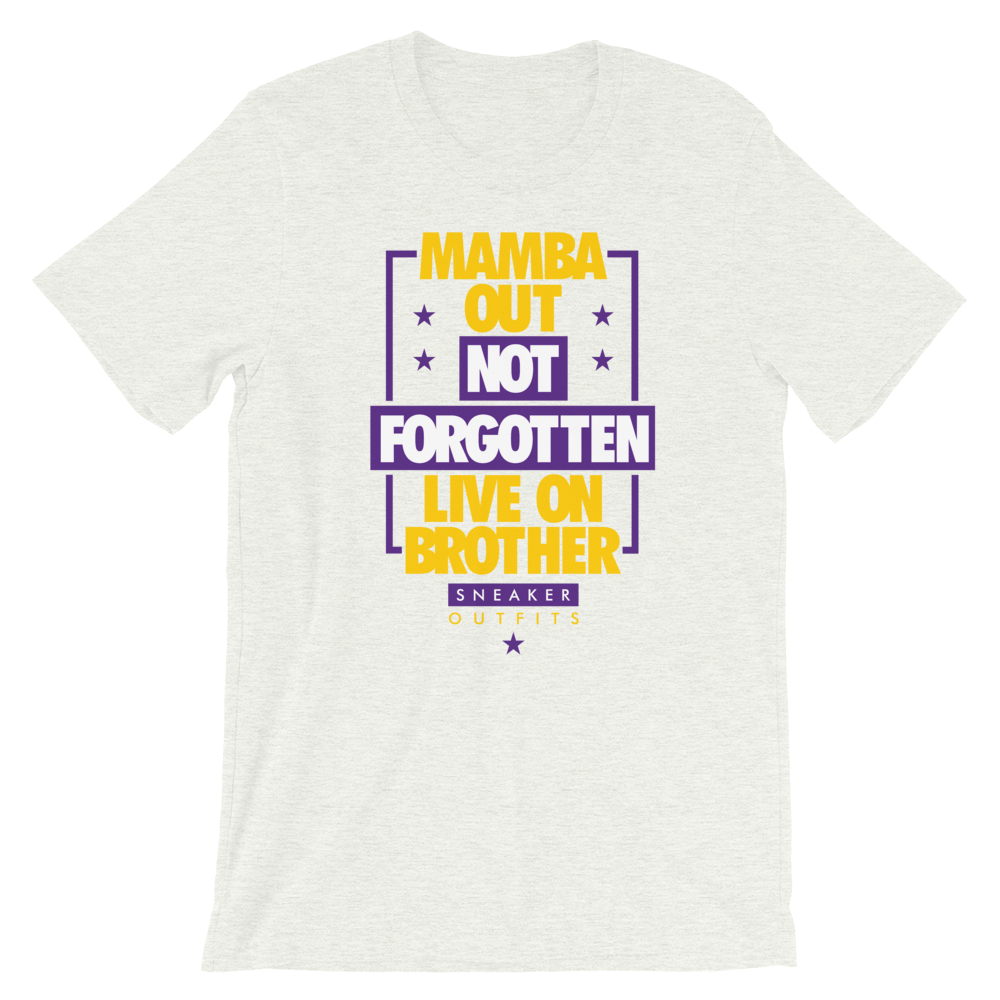 Mamba Out Black Short-Sleeve Unisex T-Shirt - SneakerOutfits