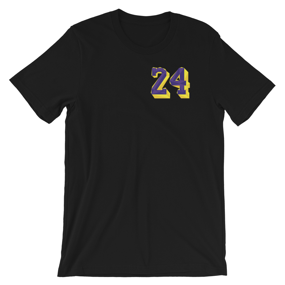 Remembering Mamba polo inspired Black tee-Lacing uP - SneakerOutfits