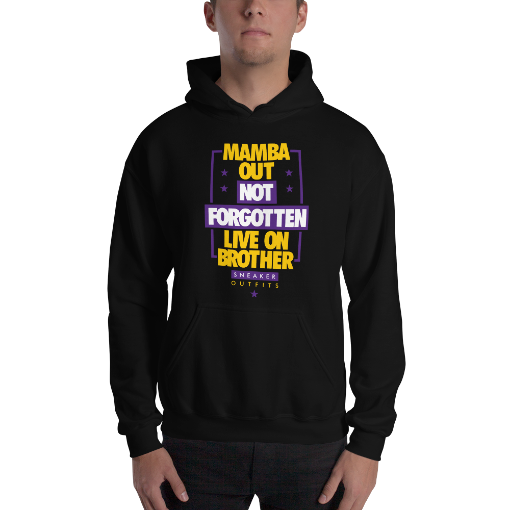Mamba Out black Unisex Hoodie - SneakerOutfits