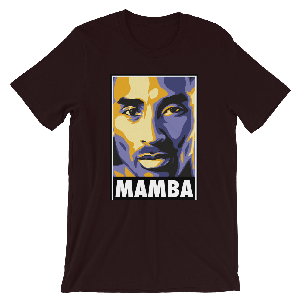 Mamba potrait black Short-Sleeve Unisex T-Shirt - SneakerOutfits