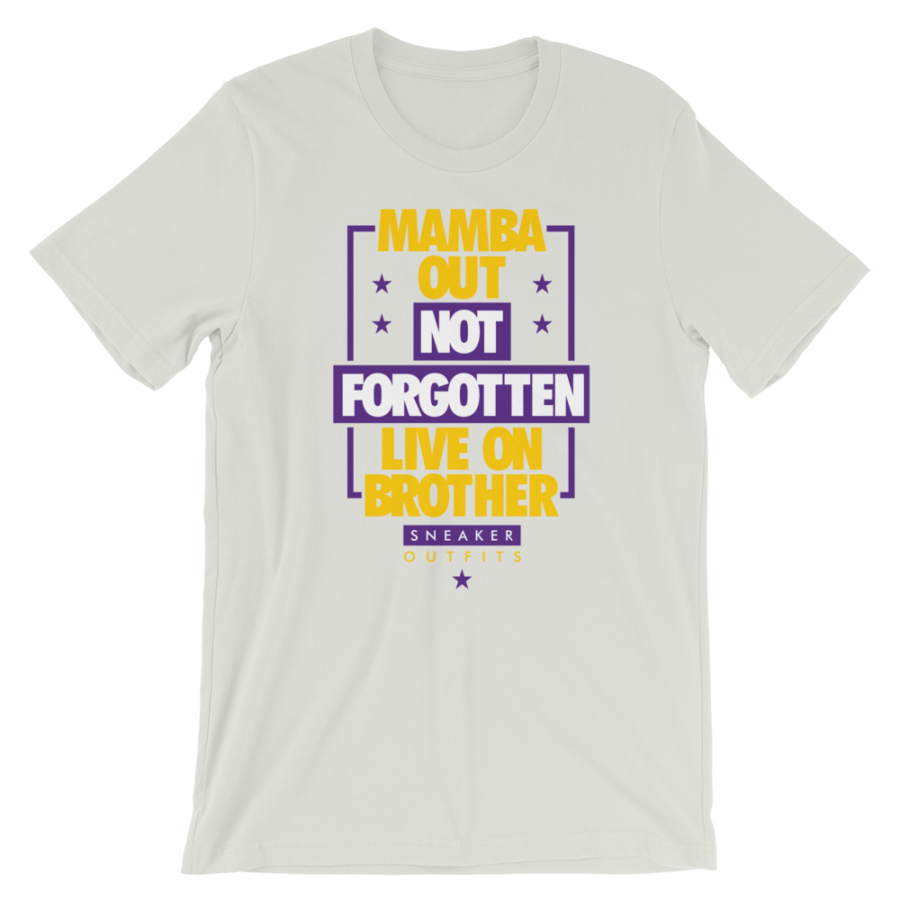 Mamba Out Black Short-Sleeve Unisex T-Shirt - SneakerOutfits