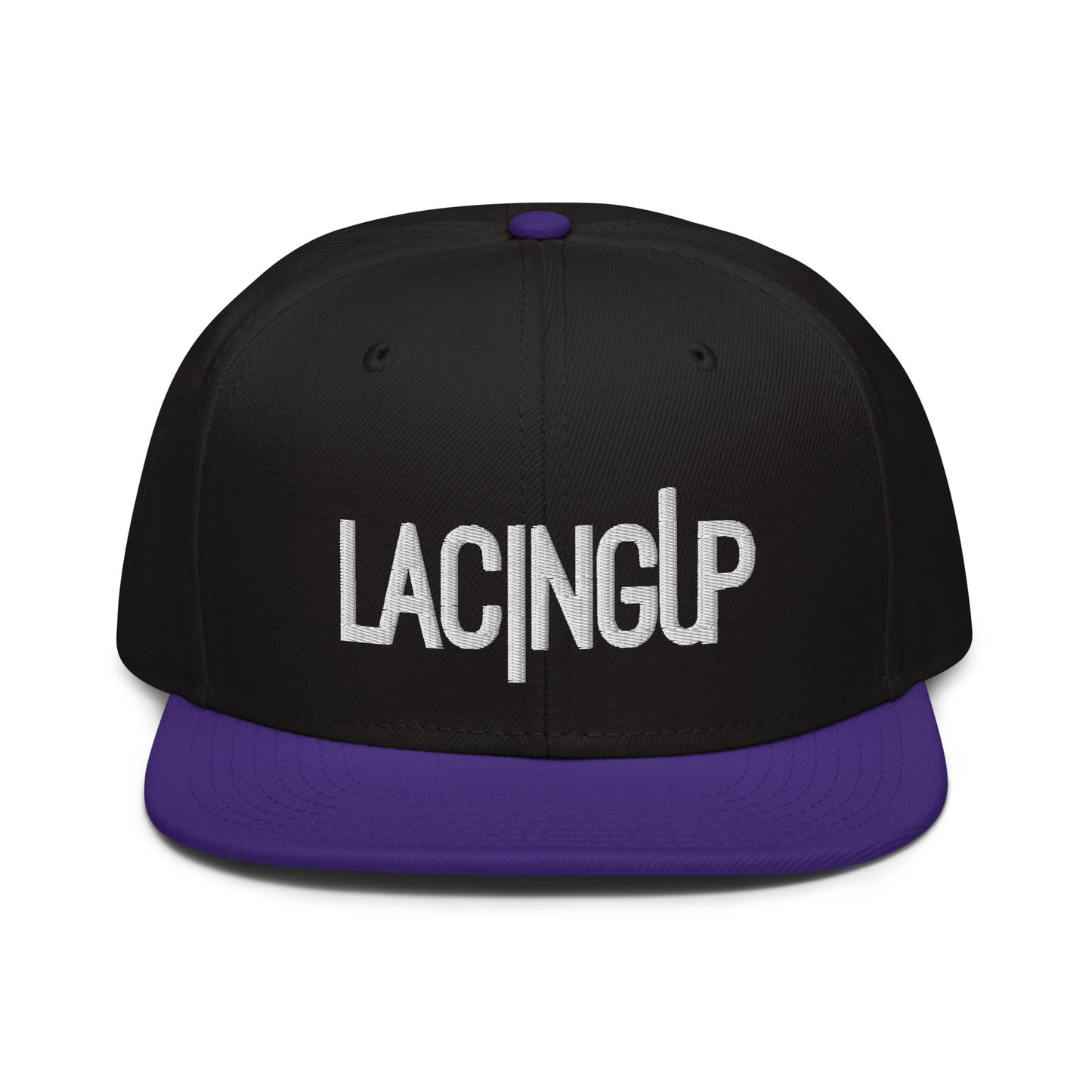Lacing Up Snapback Hat