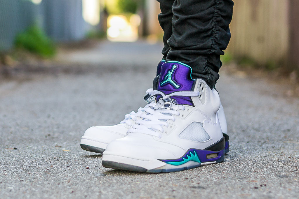 Jordan 5 Grape Collection