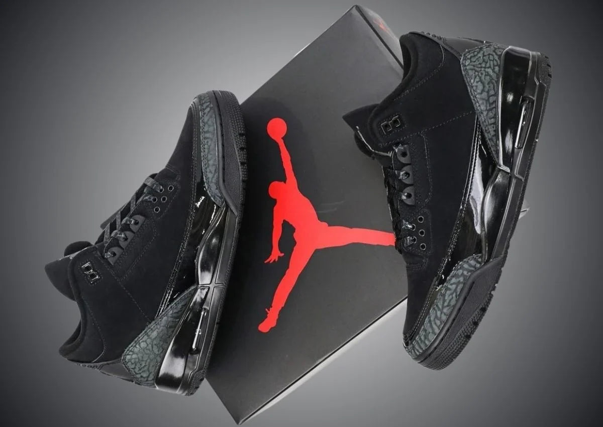 Jordan 3 Black Cat Collection