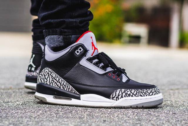 Jordan 3 Black Cement Collection