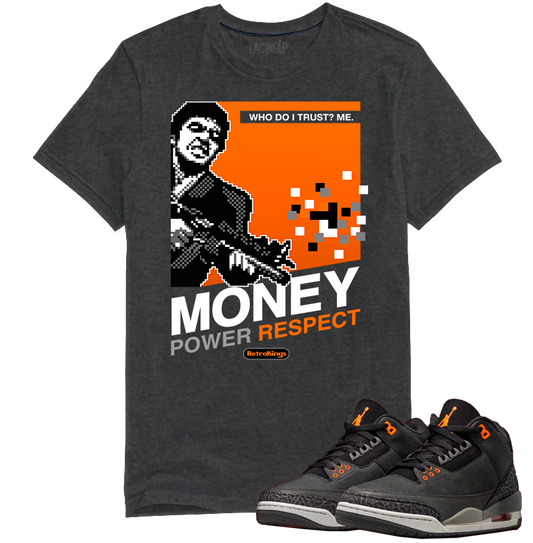 Jordan 3 Fear mpr dark heather tee-Lacing Up