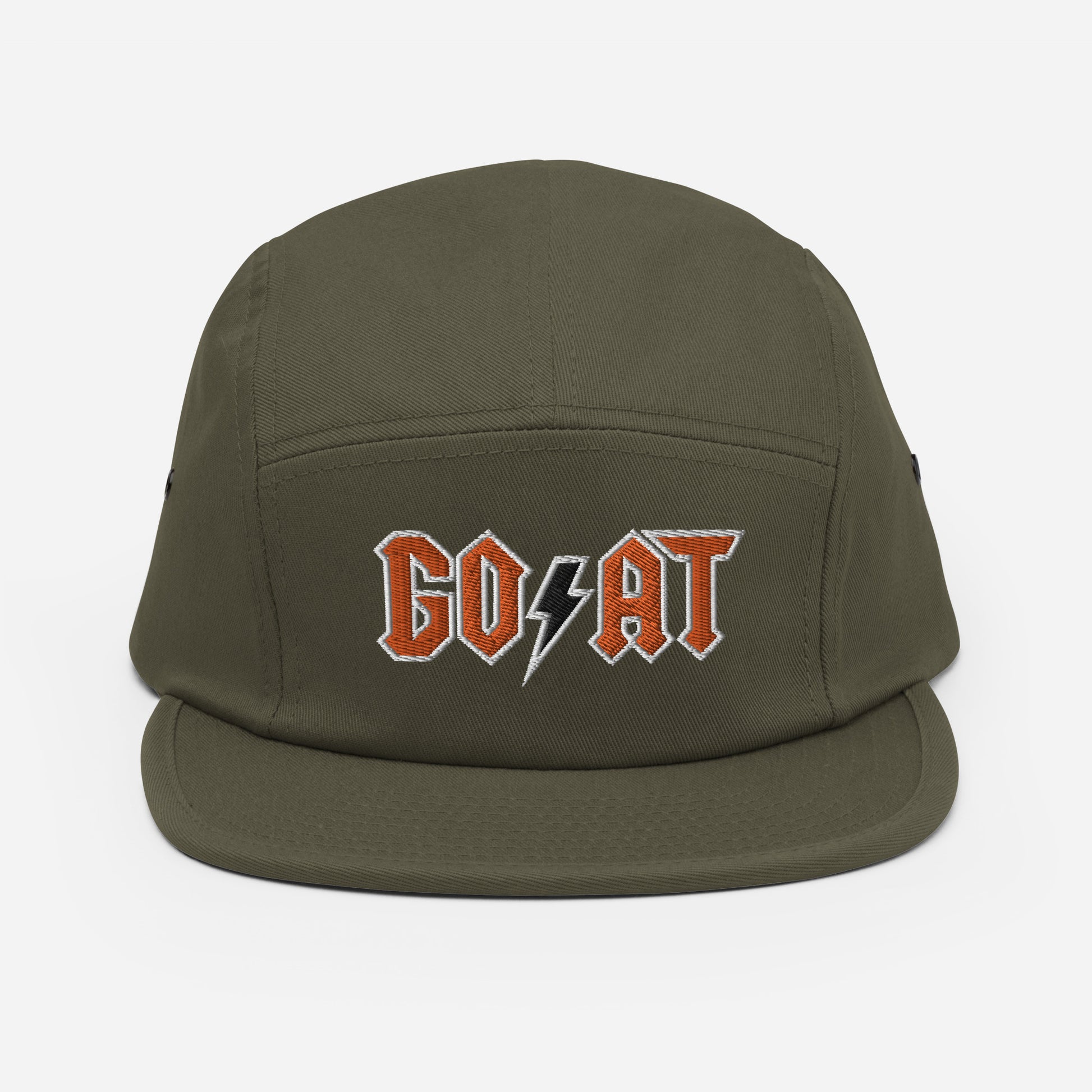 GOAT Five‑Panel Cap Streetwear 
