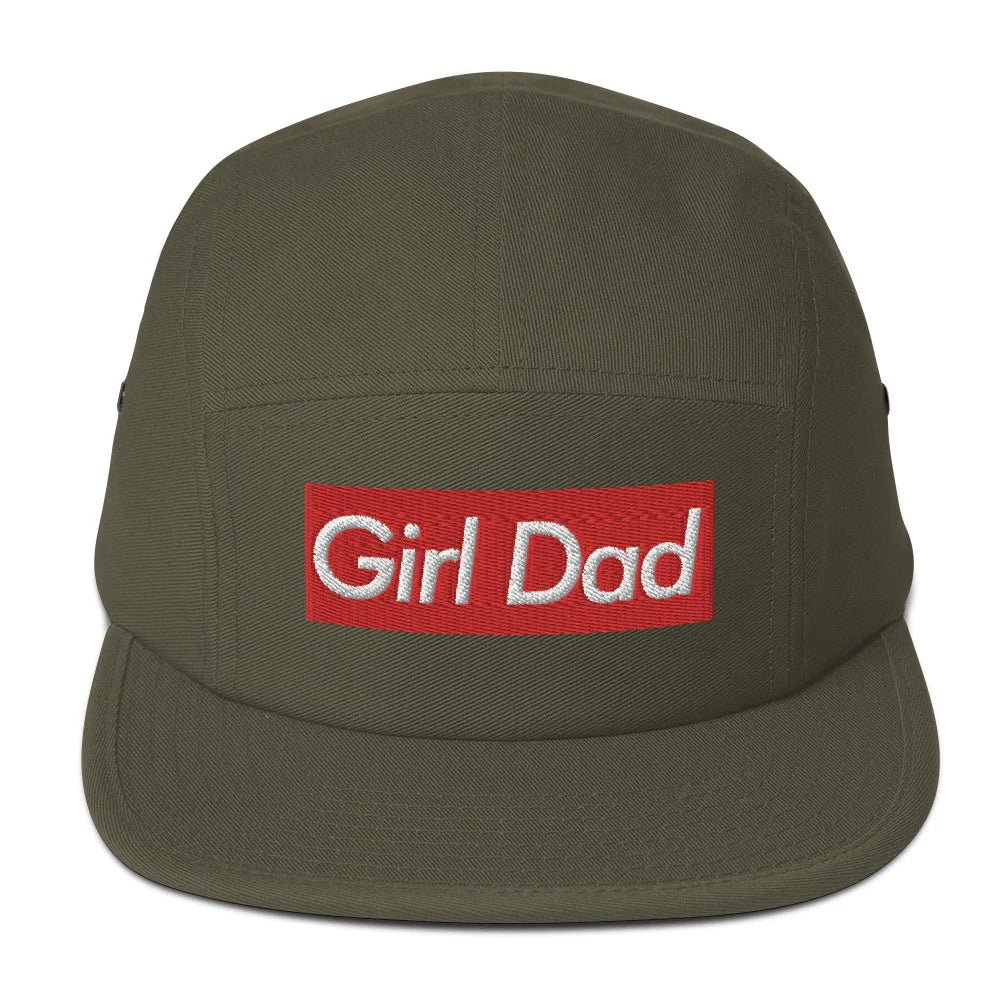 Girl dad Five Panel Cap
