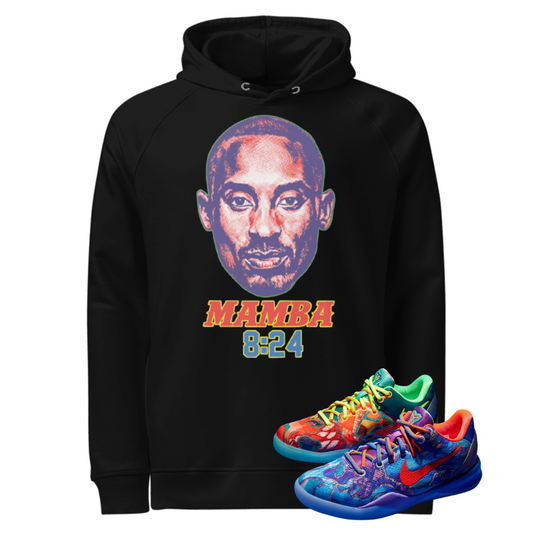 Kobe 8 what the mamba black hoodie