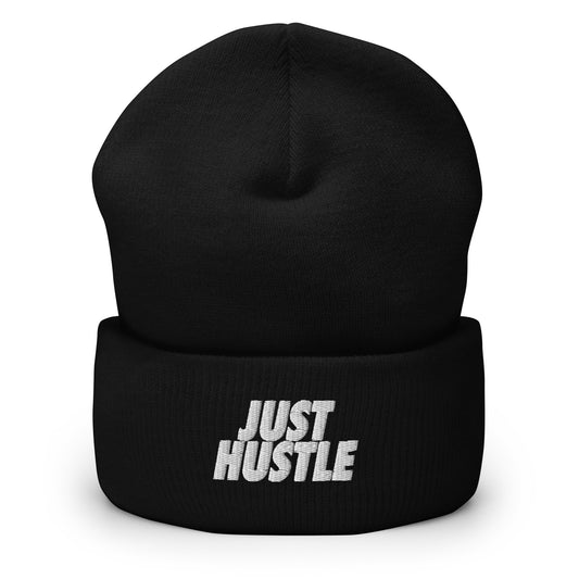 Just Hustle Cuffed Beanie