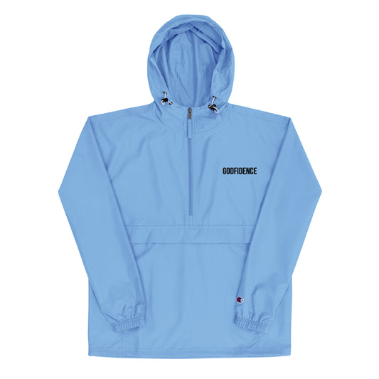Godfidence Embroidered Champion Packable Jacket
