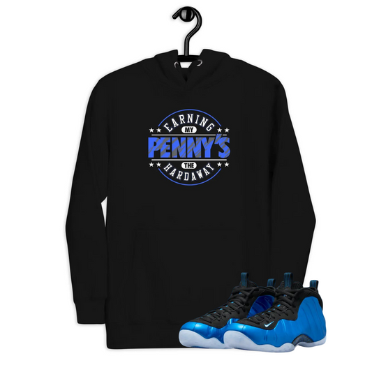 Air Foamposite Royal Pennys Hoodie - SneakerOutfits