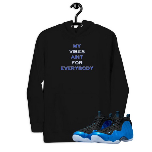 Air Foamposite Royal Hoodie | My Vibes Black Hoodie