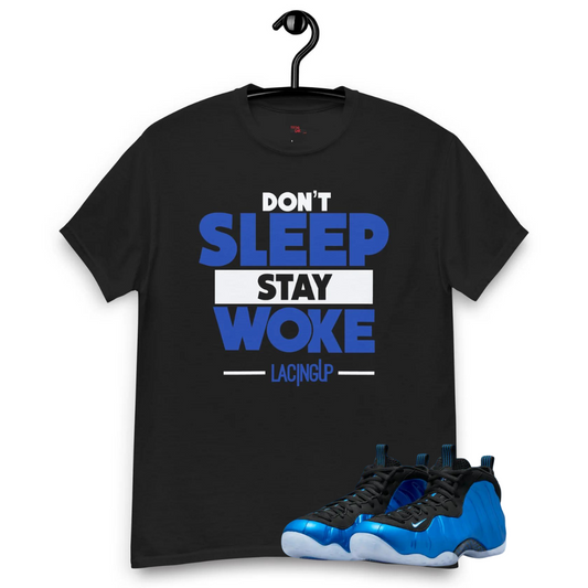 Royal Sleep Graphic Black Tee - SneakerOutfits
