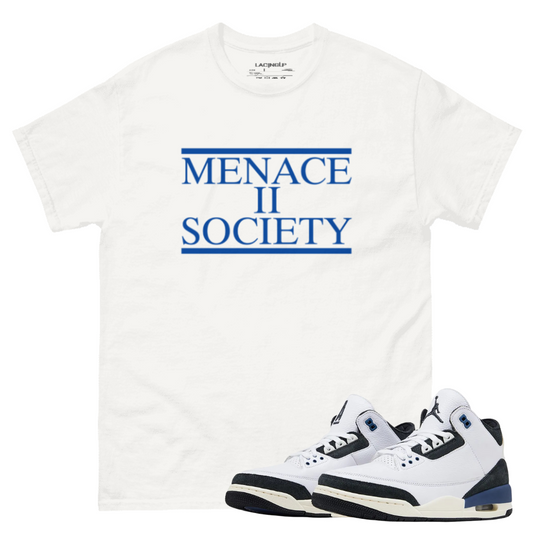 Jordan 3 A ma maniere menace white tee