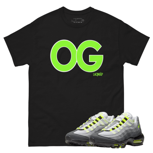 AirMax 95 neon OG black tee