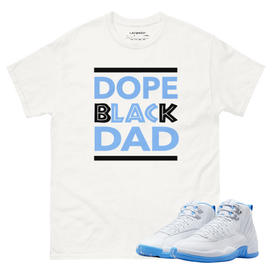 Jordan 12 Melo black dad white tee