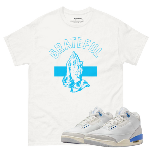 Jordan 3 Lucky shorts grateful white tee