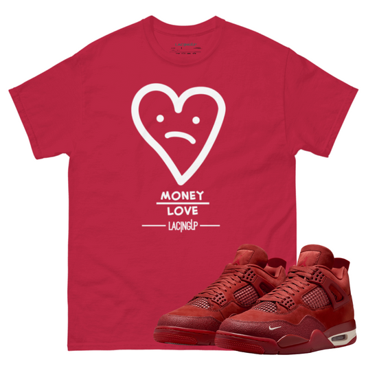 Jordan 4 Nigel "Brick" money over love brick t-shirt