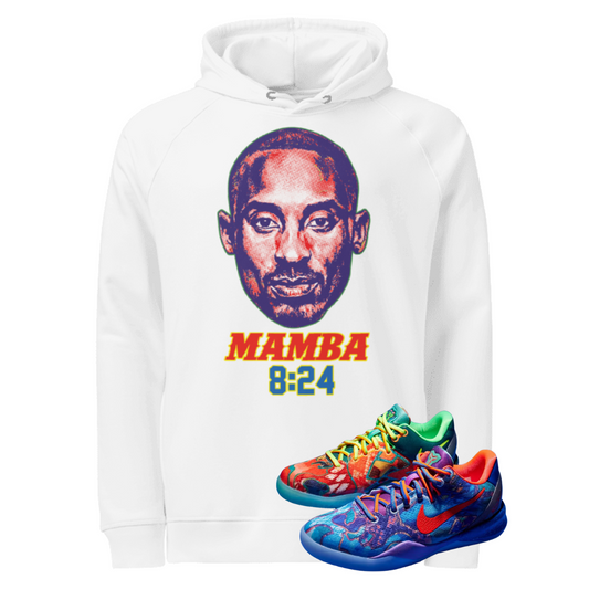 Kobe 8 What the mamba white hoodie