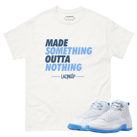Jordan 12 Melo made something white t-shirt