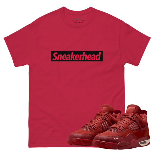 Jordan 4 Nigel "Brick" sneaker head brick t-shirt