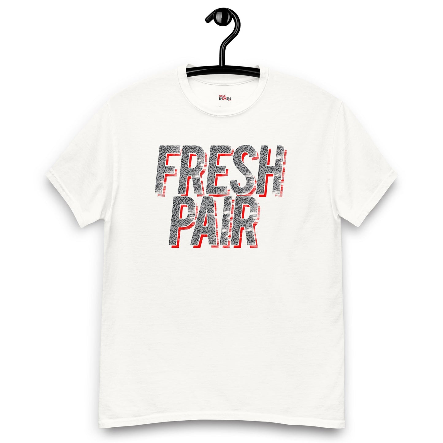 Jordan 3 Cement Grey fresh pair white tee