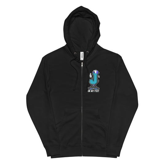 JS On My Feet Fleece Zip‑Up Hoodie | SneakerOutfits