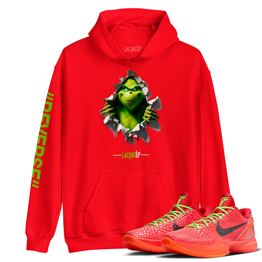 Reverse Grinch Kobe 6 Unisex Hoodie