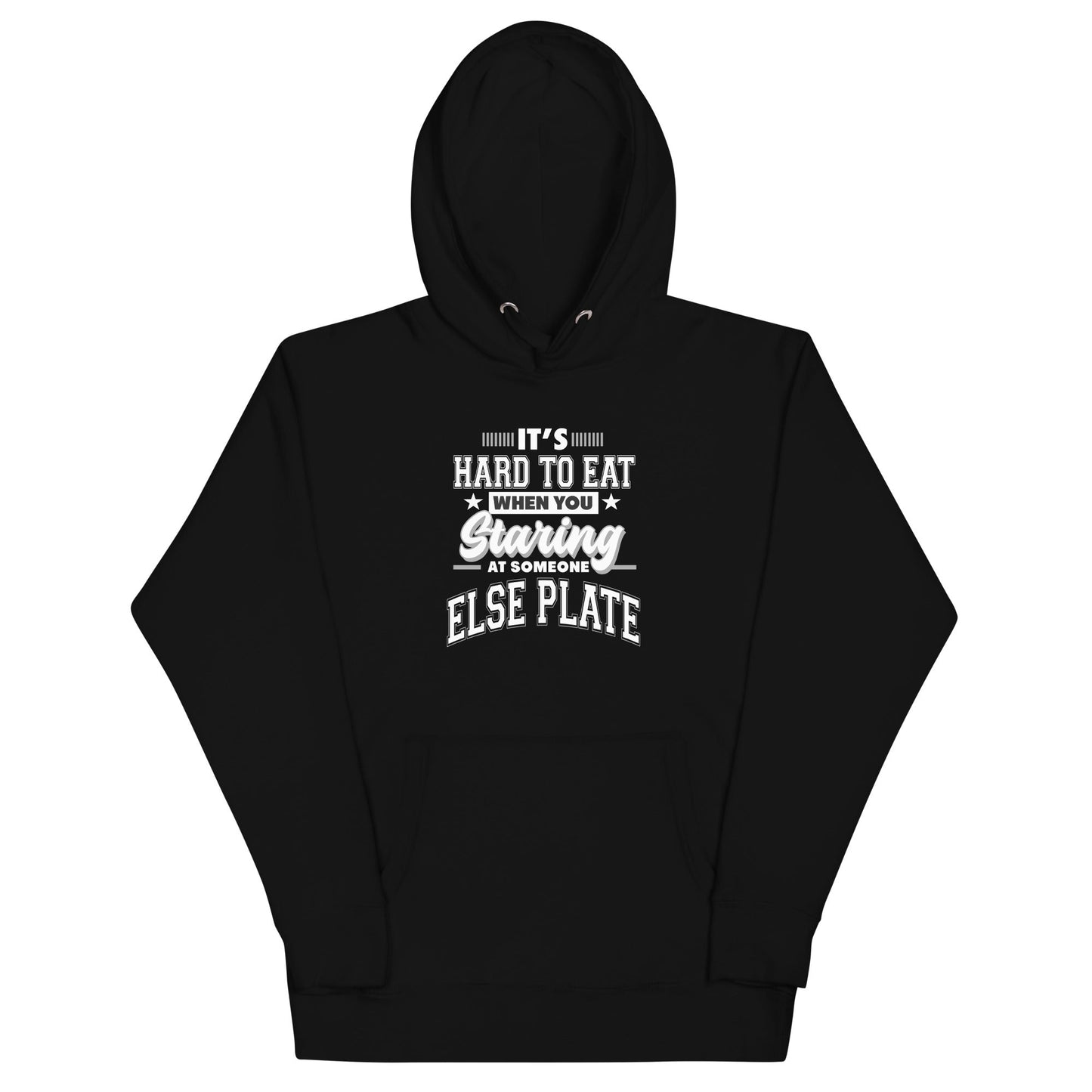 Jordan 4 white thunder hard to eat black Hoodie
