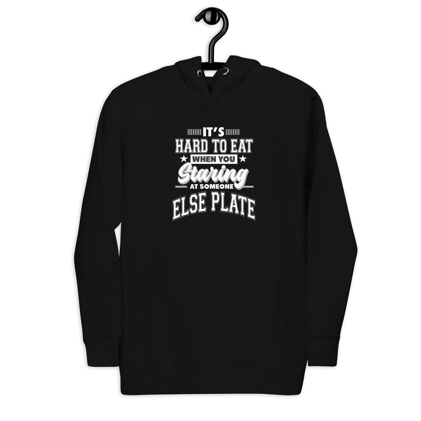 Jordan 4 white thunder hard to eat black Hoodie