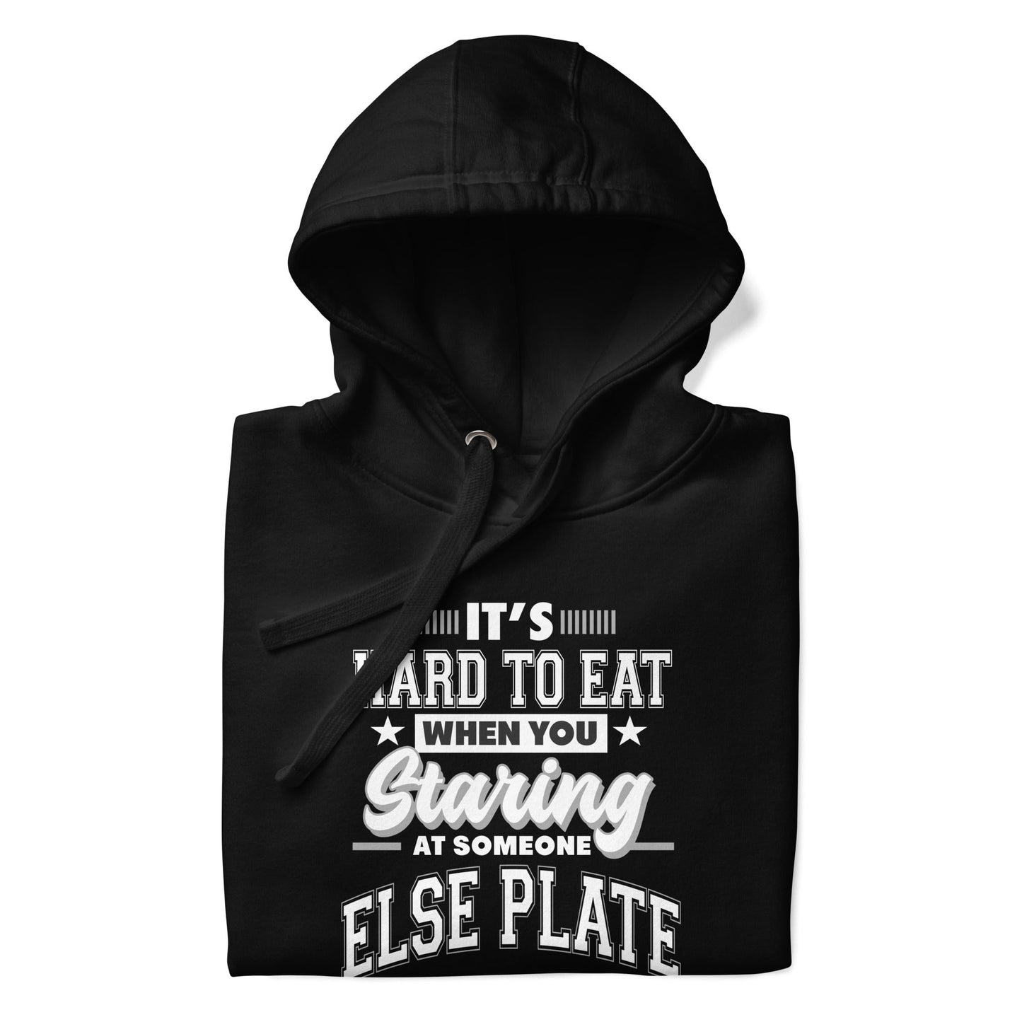 Jordan 4 white thunder hard to eat black Hoodie